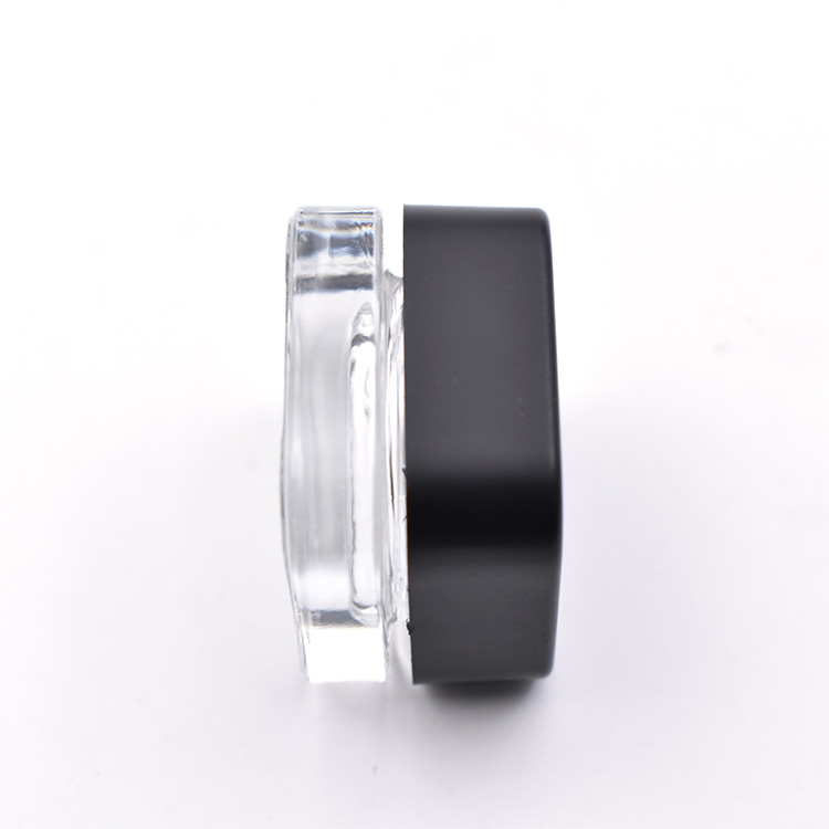 Child resistant CBD shatter Wax containers glass jar for 1g 3g 5g