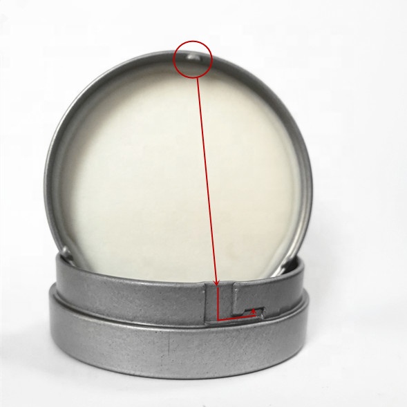 Child resistant metal jar for candy flower weed packaging customized color metal tin box