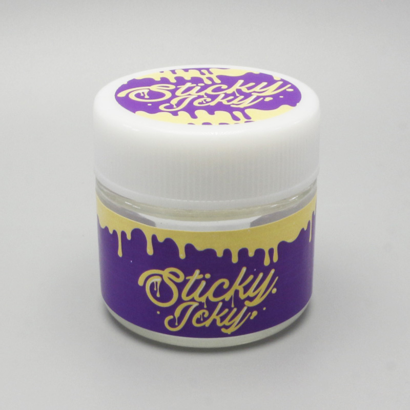 Childproof glass jars 60ml 2oz glass jar with child proof lid child resistant glass jar CGJ-10S