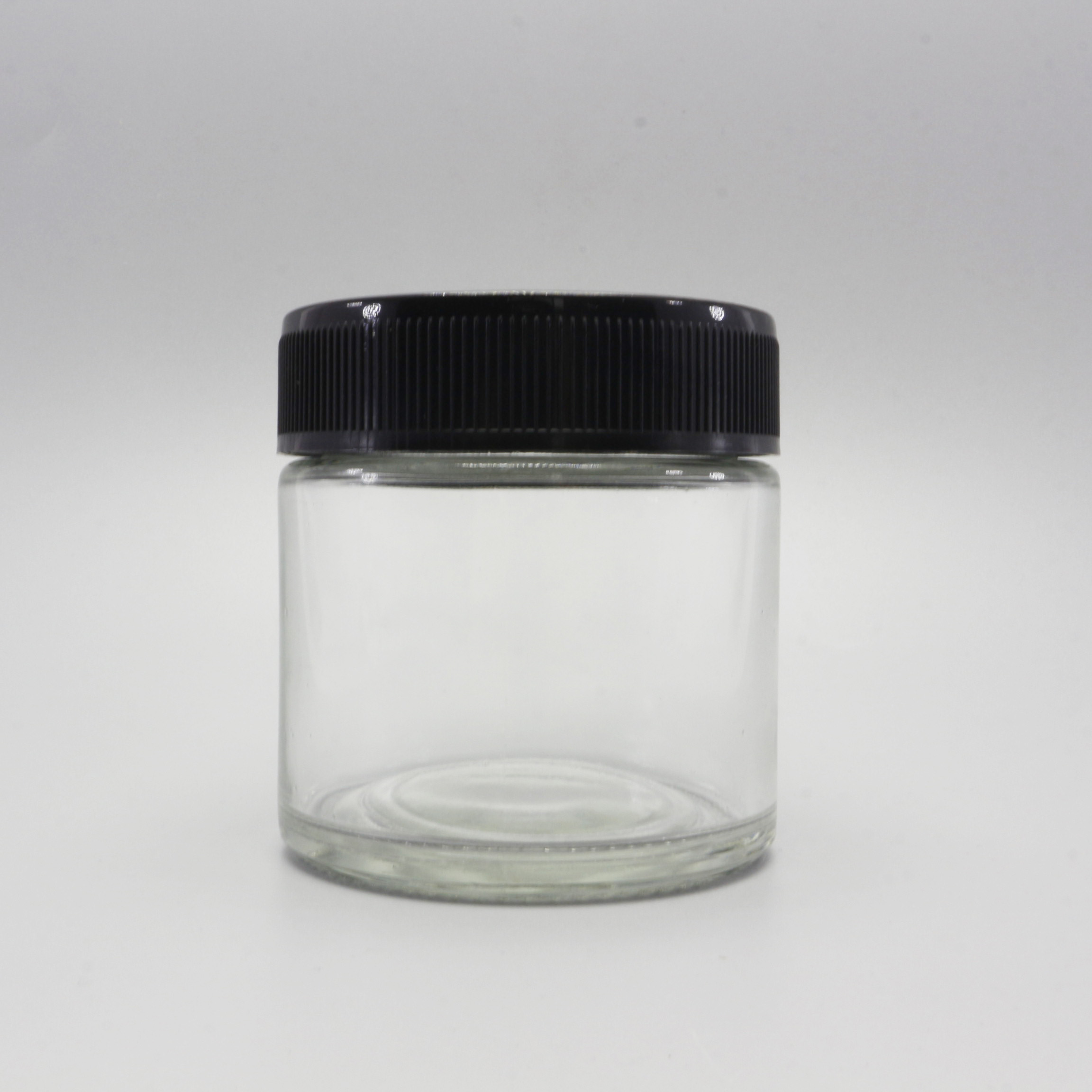 Childproof glass jars 60ml 2oz glass jar with child proof lid child resistant glass jar CGJ-10S