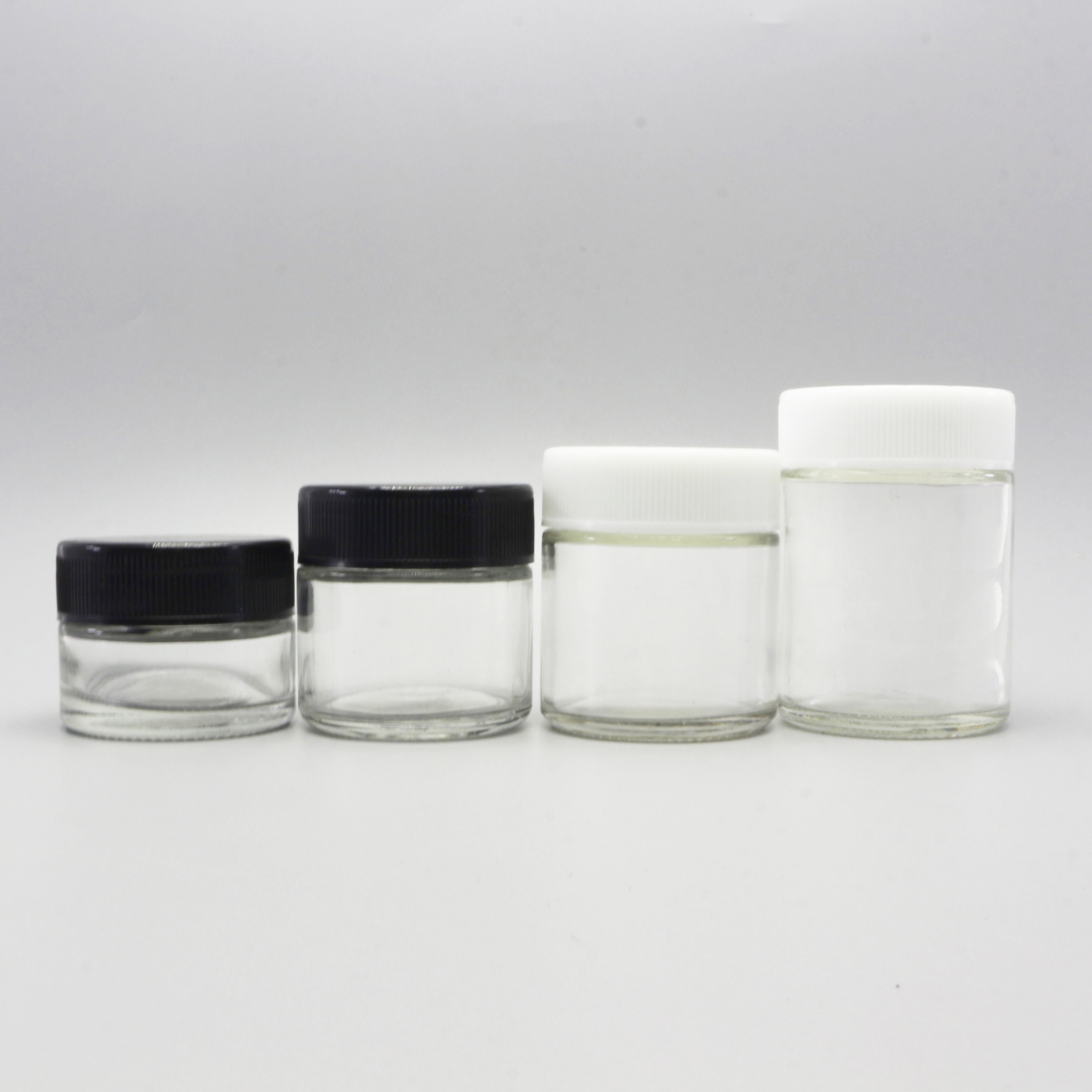 Childproof glass jars 60ml 2oz glass jar with child proof lid child resistant glass jar CGJ-10S