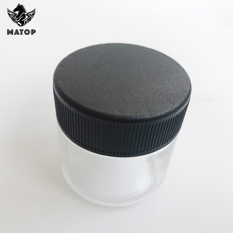 Children Resistant 2oz 4oz glass cosmetic jars