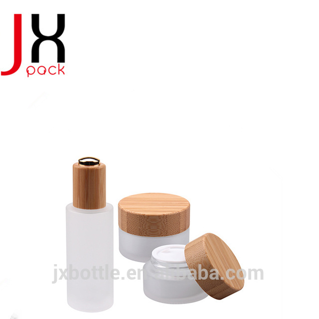 China 10ml 15ml 30ml bamboo cap essential oil dropper bottles wholesale