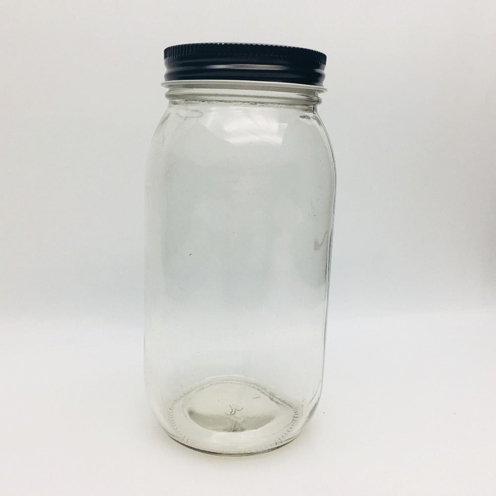China 750 ml disposable glass mason jars carrier bubble tea mason jar