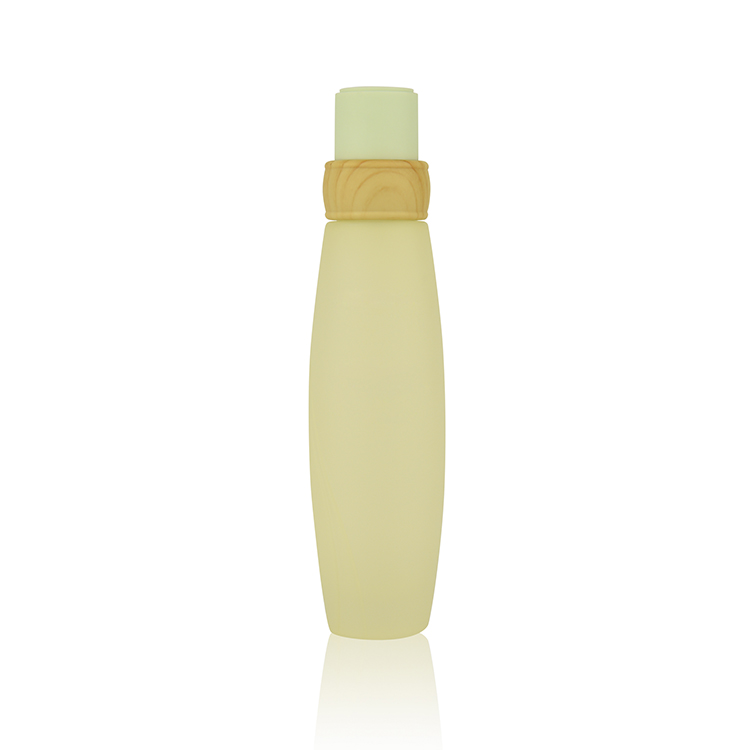 China BDPAK Manufacturer Wholesale Glass Cosmetic Cream Jar Glass Airless Bottle Glass Bamboo Lotion Pump Bottle