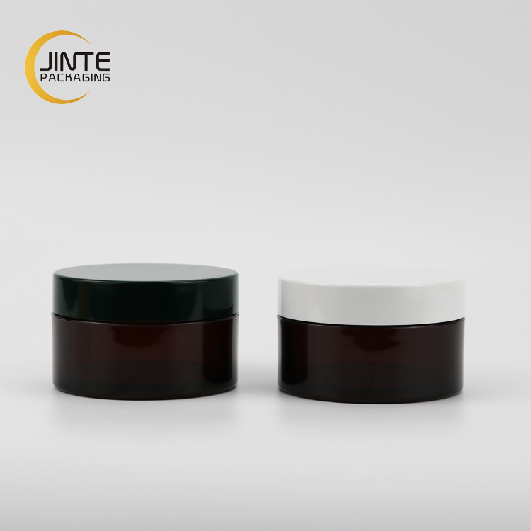 China Cosmetic Packaging 5ml 10ml 15ml 20ml 30ml 50ml 100ml 150ml 200ml 250ml Empty Plastic Clear jAR, Amber Face Mask Jar