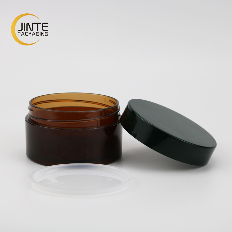 China Cosmetic Packaging 5ml 10ml 15ml 20ml 30ml 50ml 100ml 150ml 200ml 250ml Empty Plastic Clear jAR, Amber Face Mask Jar