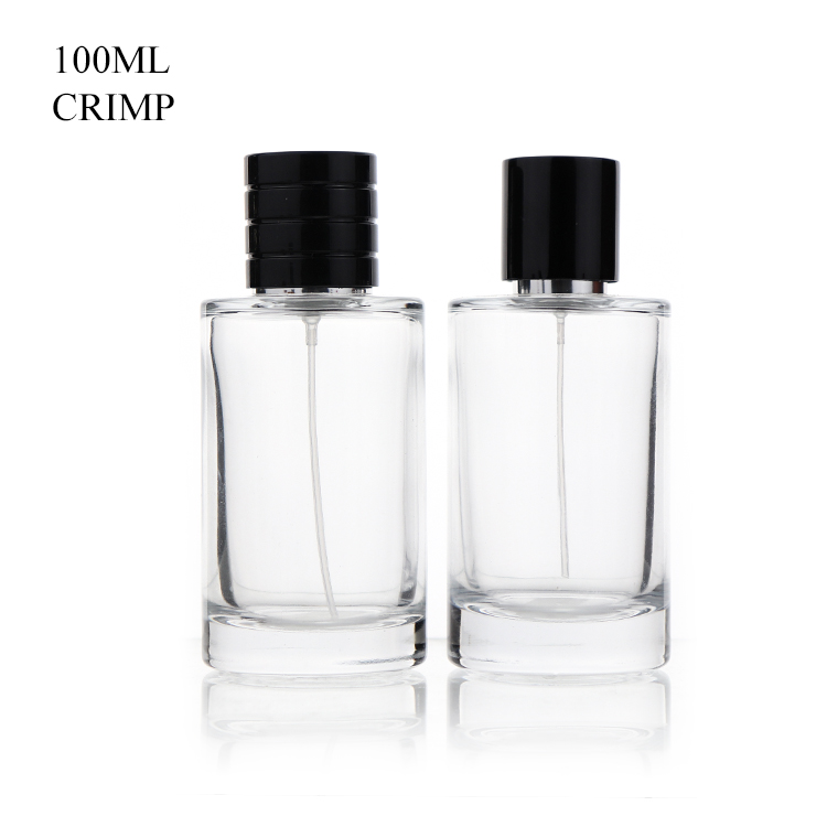 China Custom 30ml 50ml 100ml Spray Luxury Perfume Bottle Cylinder Shape Empty Perfume Bottles For Sale