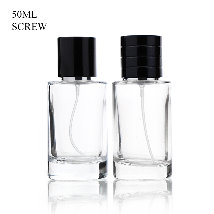 China Custom 30ml 50ml 100ml Spray Luxury Perfume Bottle Cylinder Shape Empty Perfume Bottles For Sale