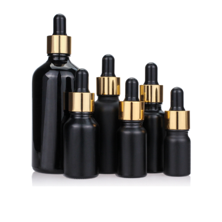 China Factory 1 Oz 2oz 4oz Clear Glass Pipette Graduated Dropper Bottles For Oil In Stock