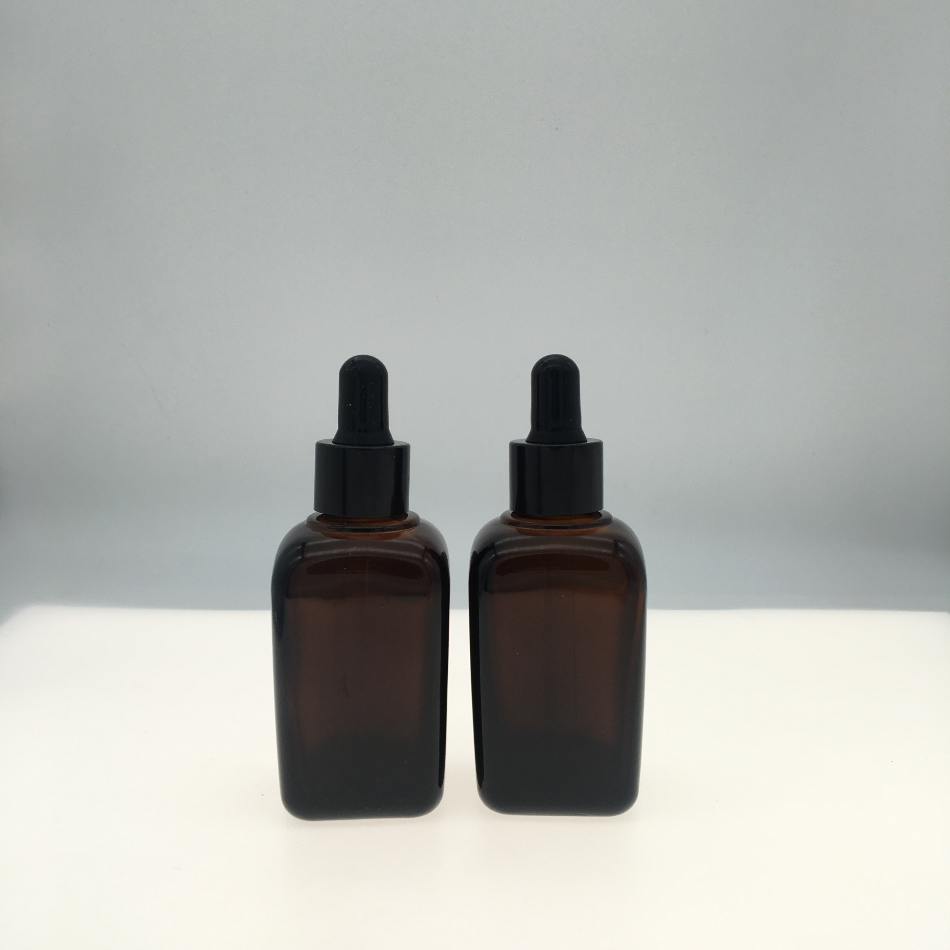 China Factory 15Ml Square Glass Dropper Bottle