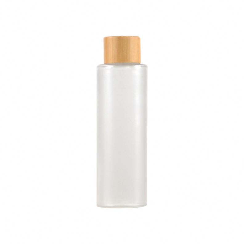 China Factory 30Ml Glass Essential Oil Bottle With Bamboo Cap