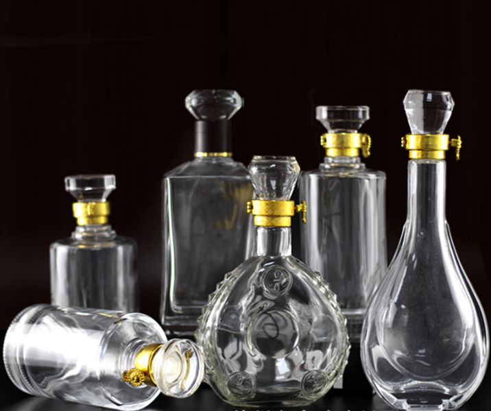 China Factory Cheap Price Empty Glass Spirit Bottle