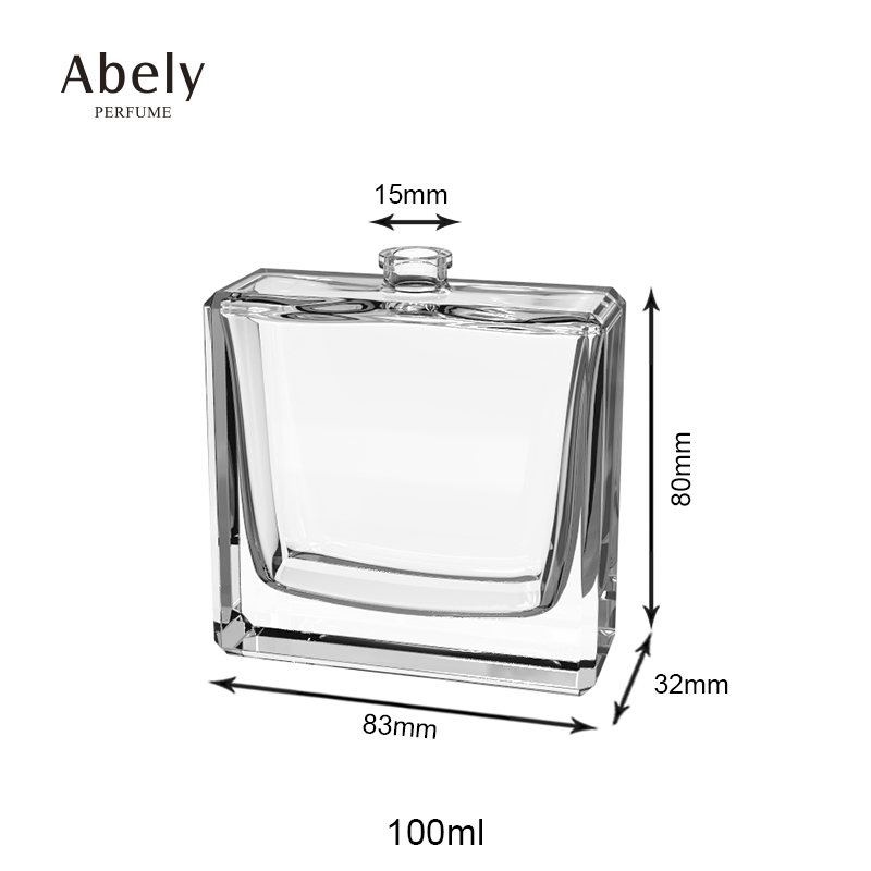 China Factory Fragrance Bottle Glass Empty Perfume Bottle 50 ml 100ml Manufacturers Glass Bottle For Perfume