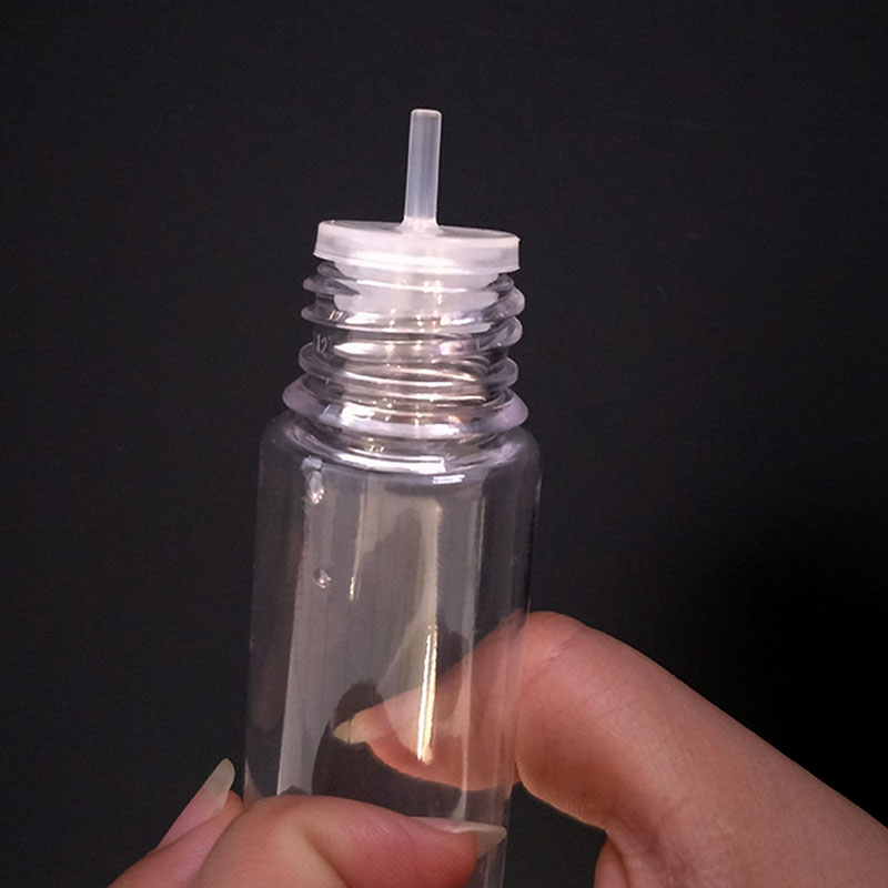China Factory Manufacturer Cosmetic Essential Oil Eliquid Packaging Plastic Bottle 60ml Eye Serum Squeeze Dropper Bottle