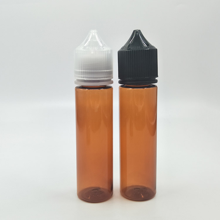 China Factory Manufacturer Cosmetic Essential Oil Eliquid Packaging Plastic Bottle 60ml Eye Serum Squeeze Dropper Bottle