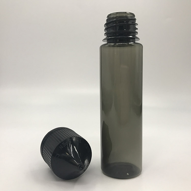 China Factory Manufacturer Cosmetic Essential Oil Eliquid Packaging Plastic Bottle 60ml Eye Serum Squeeze Dropper Bottle