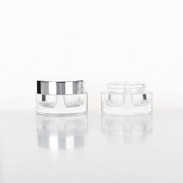 China Factory Sell Empty 15g 20g 30g 40g 50g 60g 80g 100g 150g 200g 250g 350g Silver Cream Aluminum Jar Tin Container In Stock