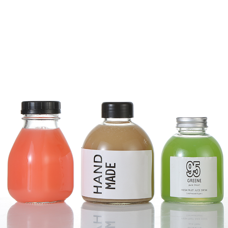 China Factory Seller Juice Smoothie Glass Bottles 500Ml Glass  Bottles For Juice And Water