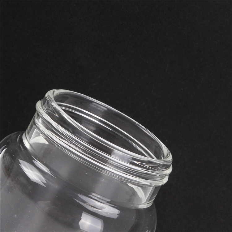 China Factory Supply 150ml 5oz Glass Jars With Metal Lids Glass Container Jar Packaging Glass Jars