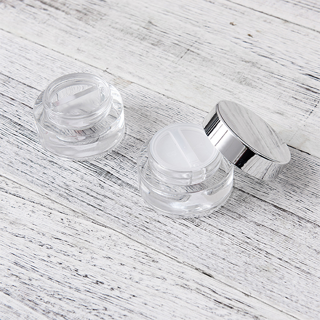 China Factory Wholesale 250g Clear Pet Plastic Cream Jar With Screw Cap