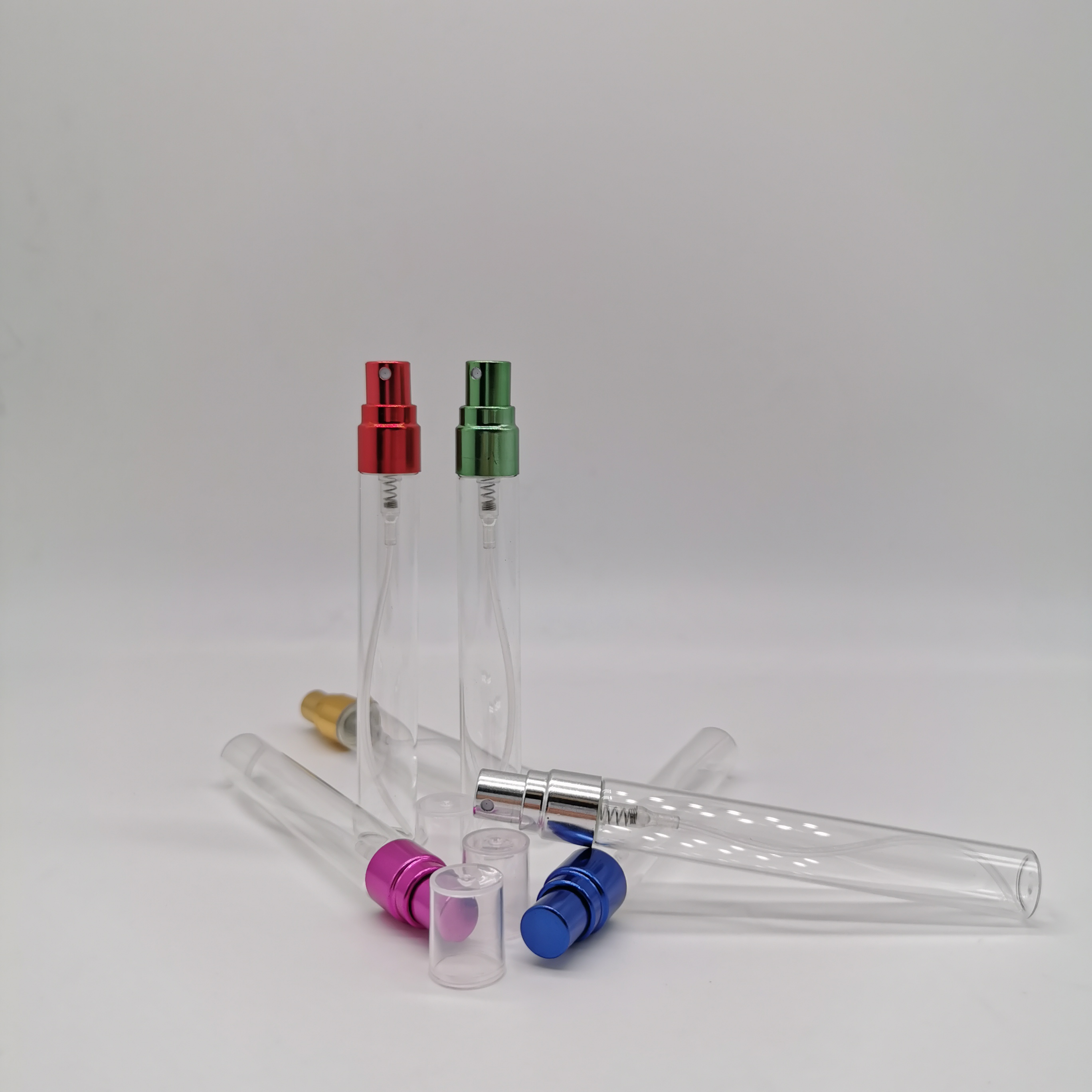 China Factory Wholesale 3ml 5ml 10ml Empty Glass Vial Perfume Spray Bottle