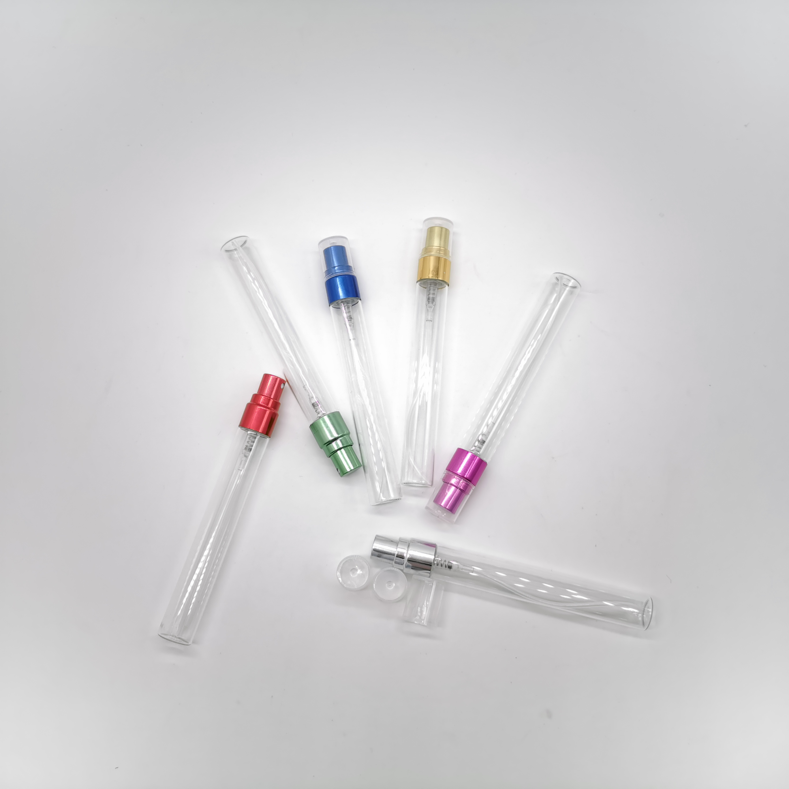 China Factory Wholesale 3ml 5ml 10ml Empty Glass Vial Perfume Spray Bottle