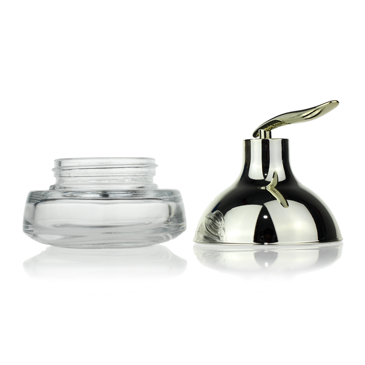 China Factory Wholesale Luxury 30g Cosmetic Glass Eye Cream Jar