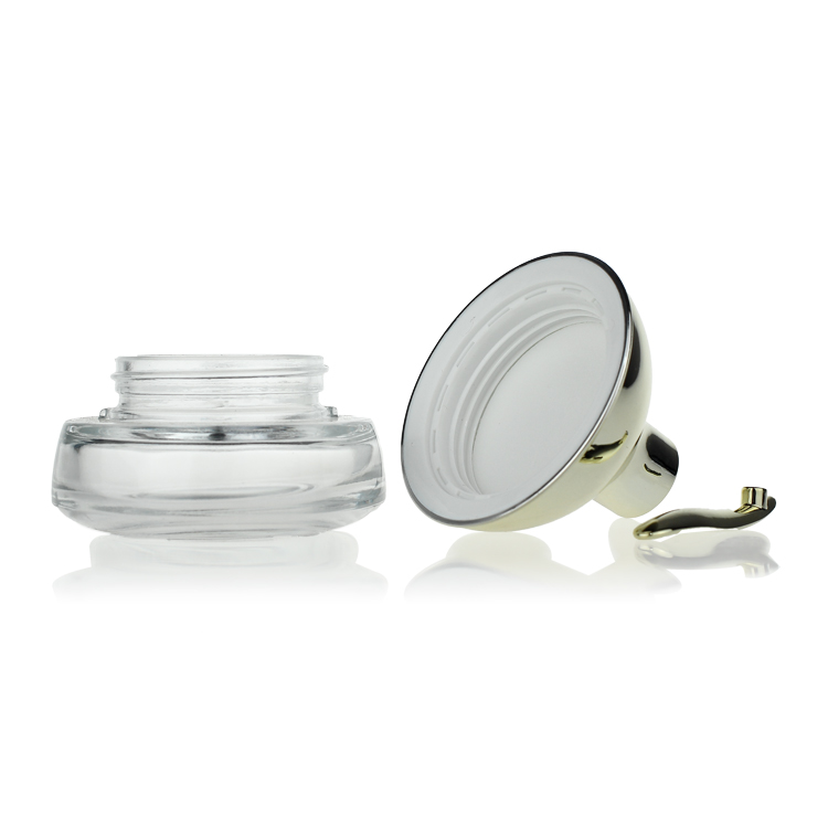 China Factory Wholesale Luxury 30g Cosmetic Glass Eye Cream Jar