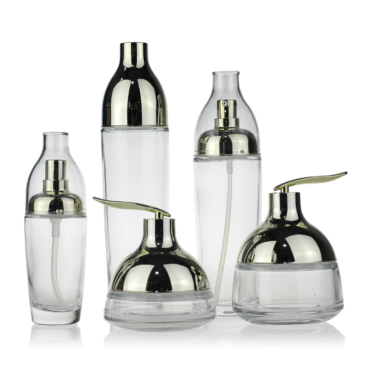 China Factory Wholesale Luxury 30g Cosmetic Glass Eye Cream Jar