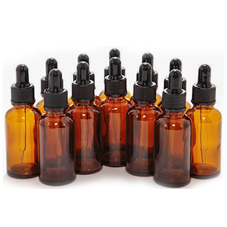 China Hot Sale Mini For Essential Dropper 1Oz Essential Oil Glass Bottle, Lacquer Dropped Oil Bottle