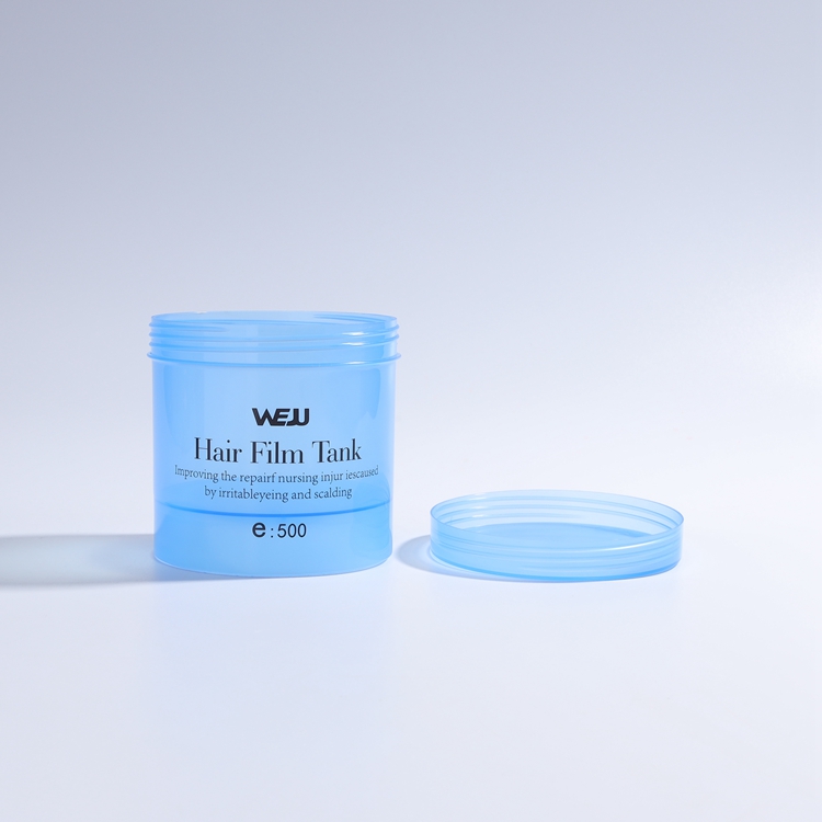 China Manufacture 50g Luxury Mini Empty Plastic Lip Balm Jar Eye Cream Jar For Skin Care