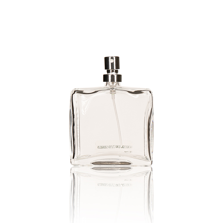 China Manufacturer 30Ml 50Ml 100Ml 125Ml Custom Luxury Square Glass Perfume Spray Bottle