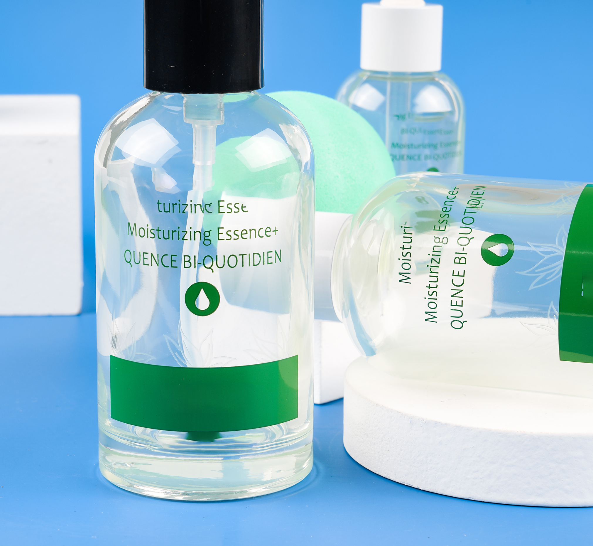 China Manufacturer BDPAK High quality Popular 50g Circle Cosmetic Jar With Lid For Skincare