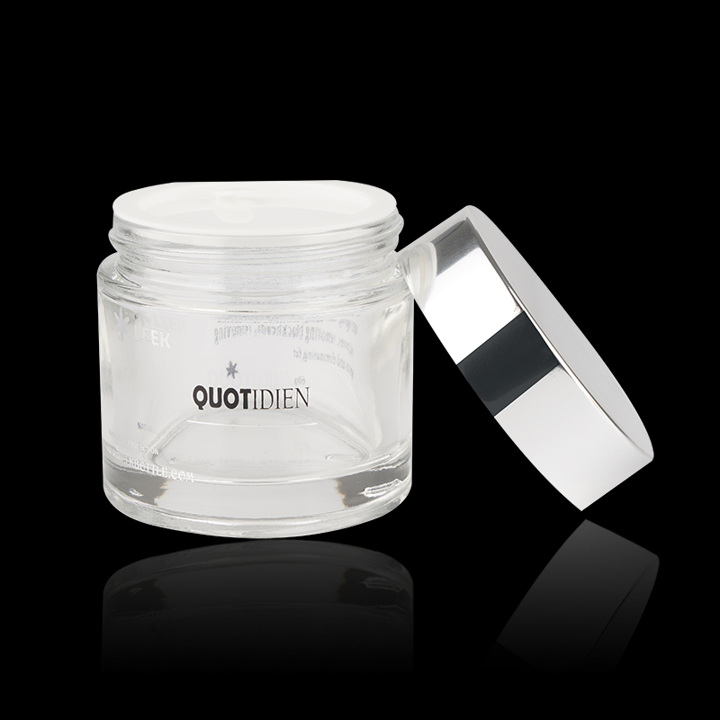 China Manufacturer Hot Sale Custom 50g Plastic Lid Matte Cosmetic Jar For Skin Cream