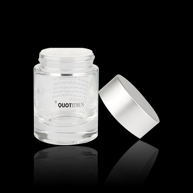 China Manufacturer Hot Sale Custom 50g Plastic Lid Matte Cosmetic Jar For Skin Cream