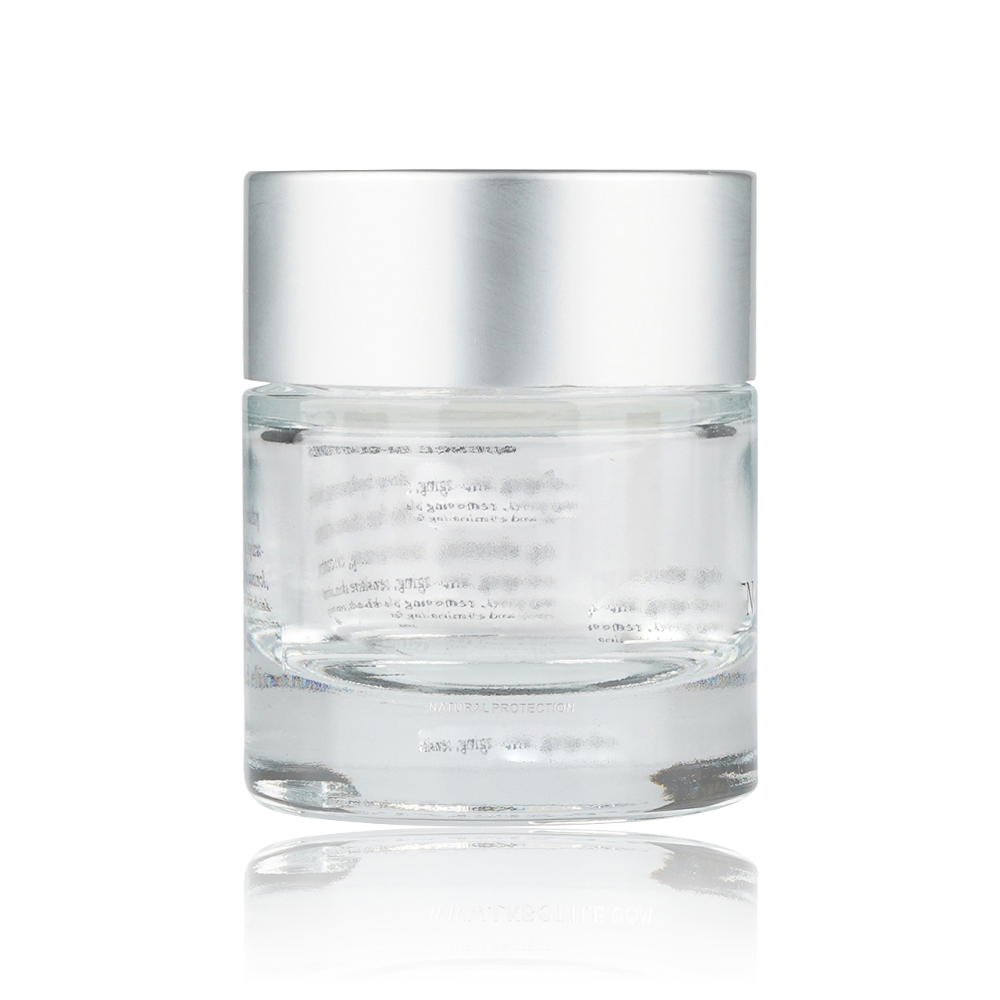 China Manufacturer Hot Sale Custom 50g Plastic Lid Matte Cosmetic Jar For Skin Cream