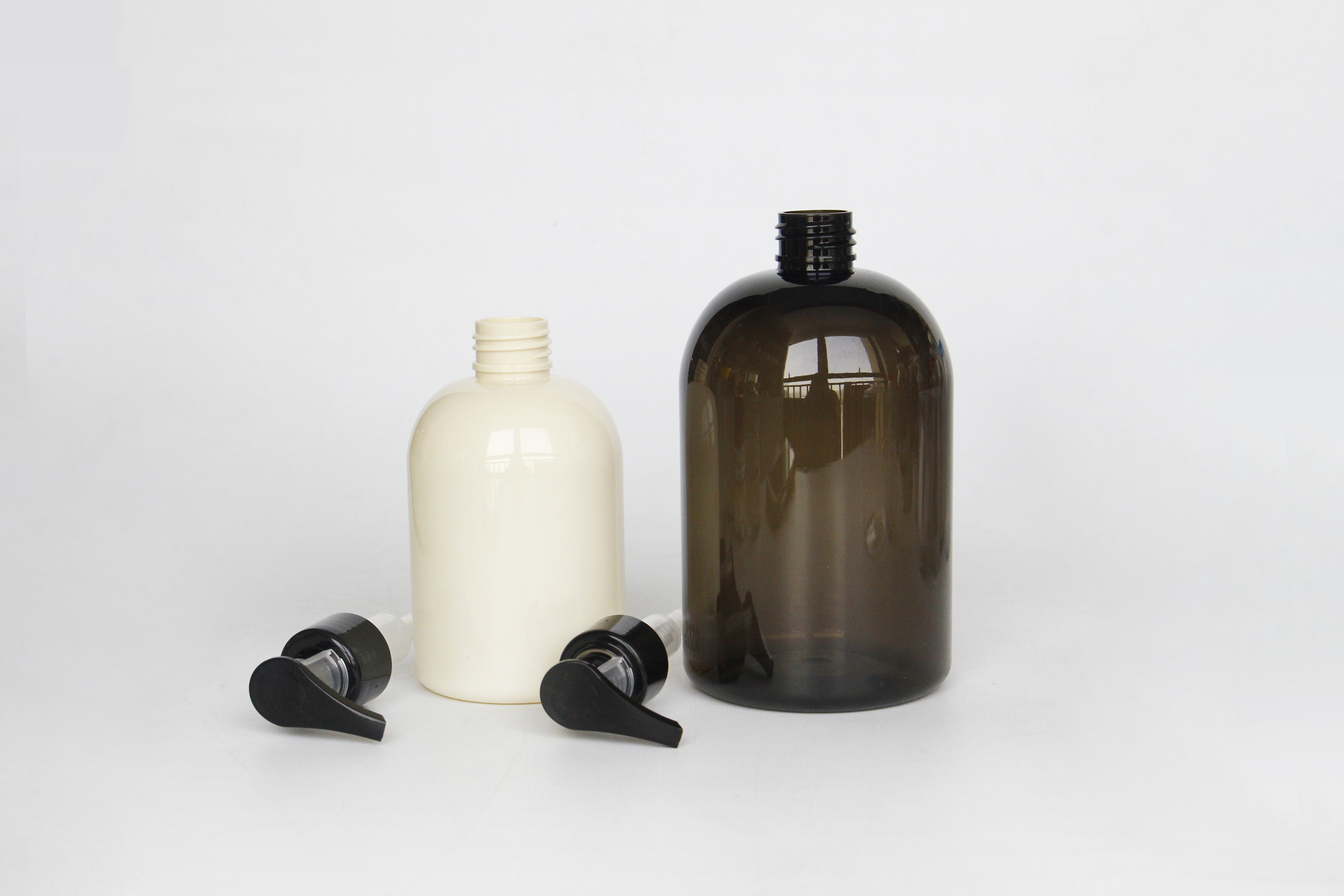 China Manufacturer Lotion Bottle Cosmetic Bottle Liquid Plastic Pet Free Samples