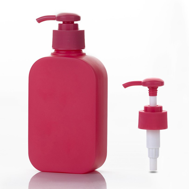 China Manufacturer Plastic Bottle With Pump Dispenser Lotion With Screen Printing