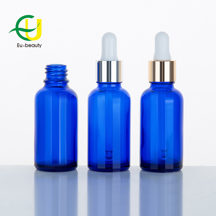 China Manufacturers Amber Clear Green Custom Blue Serum Essential Oil Bottles Glass Dropper Bottle 5ml 10ml 15ml 30ml 50ml
