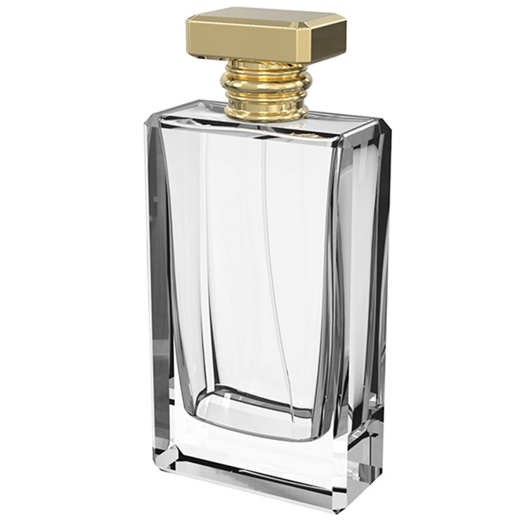 China Perfume Bottles Professional Customize Square Cologne Glass Bottle Luxury Perfume Bottle
