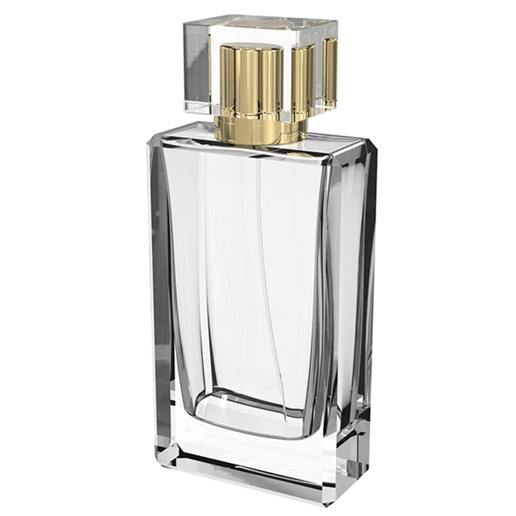 China Perfume Bottles Professional Customize Square Cologne Glass Bottle Luxury Perfume Bottle