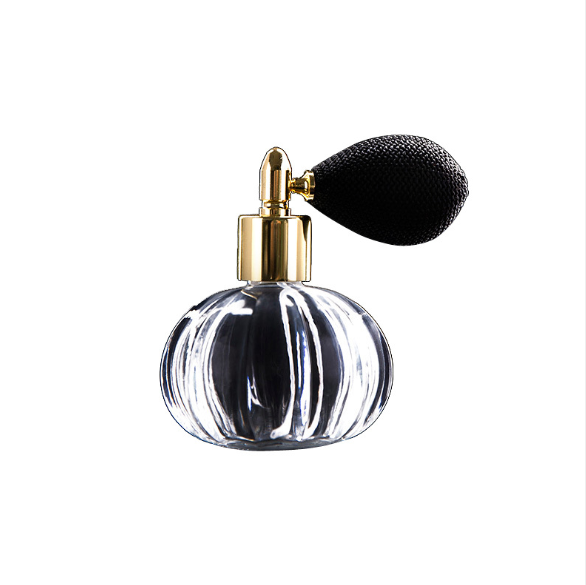 China Premium New Personalised Unique Elegant Design Designed Antique Vintage Perfume Perfumery Glass Atomizer Spray Bottle
