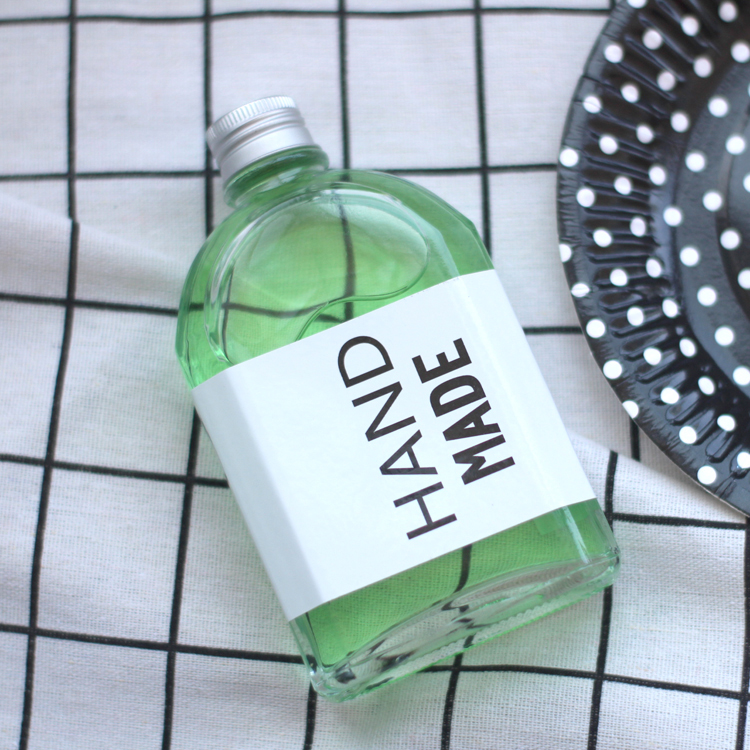 China Supplier 300Ml 10Oz Tall Empty Glass Small Juice Bottle With Cap