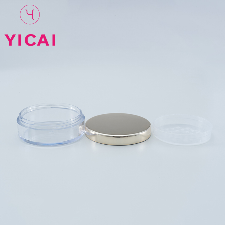 China Supplier 30g 50g 100g Round Acrylic Cosmetic Dipping Powder Jar