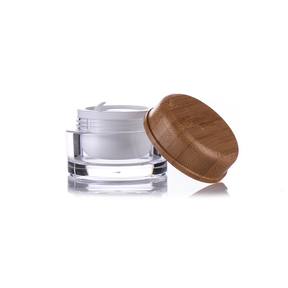 China Supplier BDPAK Eye Face PE Cosmetic Cream Jar 8 Oz Plastic Jars