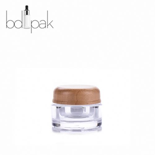 China Supplier BDPAK Eye Face PE Cosmetic Cream Jar 8 Oz Plastic Jars