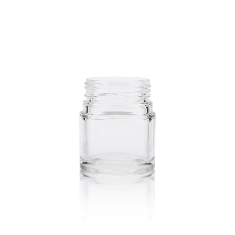 China Supplier Frosted black 5g 70g 110g 220g Pill Capsule CBD HempChild Proof Round Glass Container 50ml Resistant Lid Jar