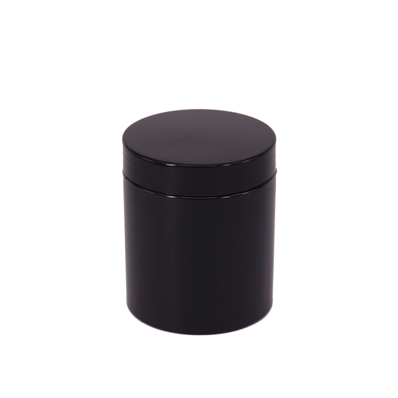 China Supplier Wholesale 15ml 20 ml 30ml 50ml Matte Black Fashionable Design Face Cream Container Plastic Cream Jar