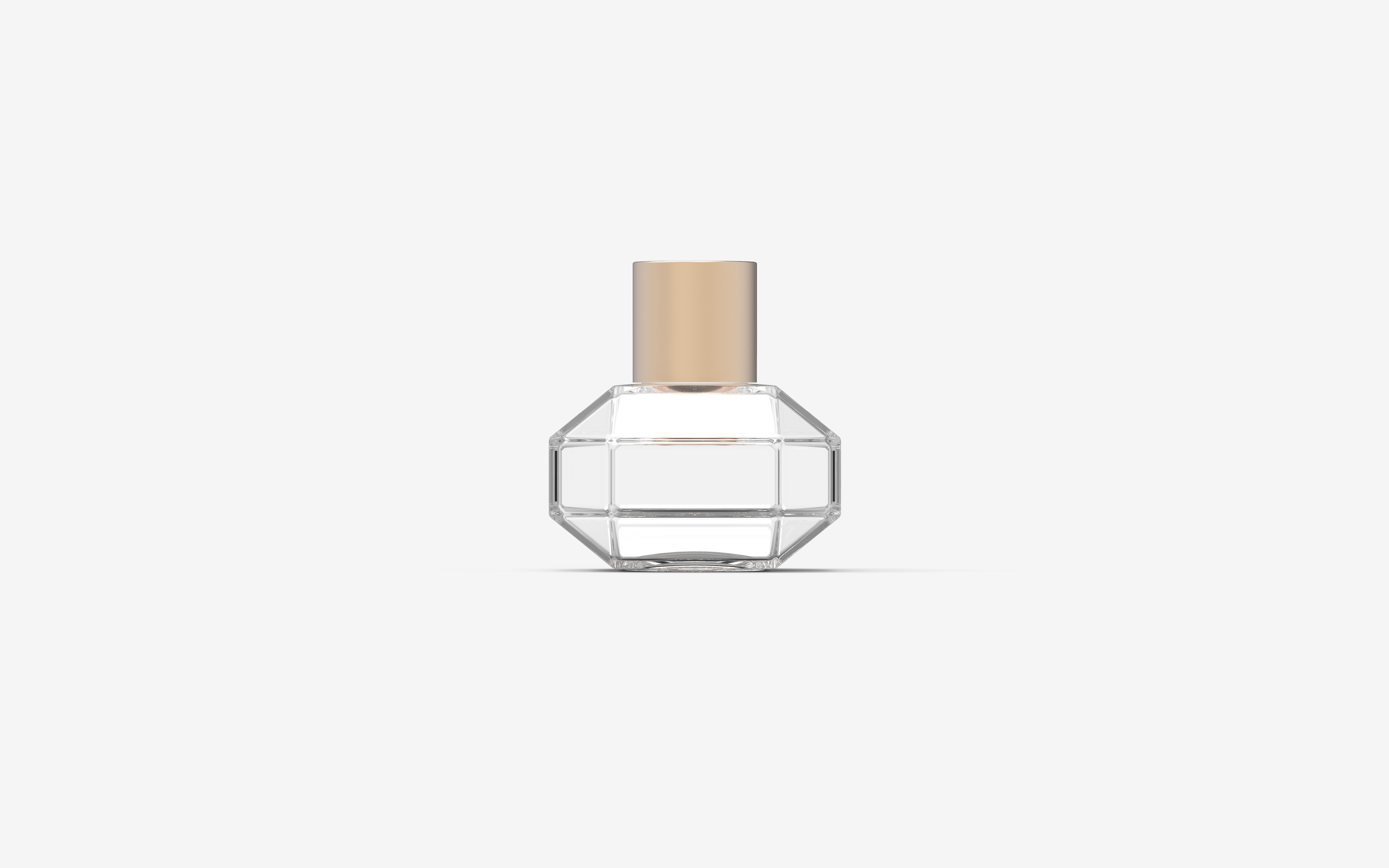 China Supplier Wholesale Empty Quality Clear Unique Shape Perfume Bottle